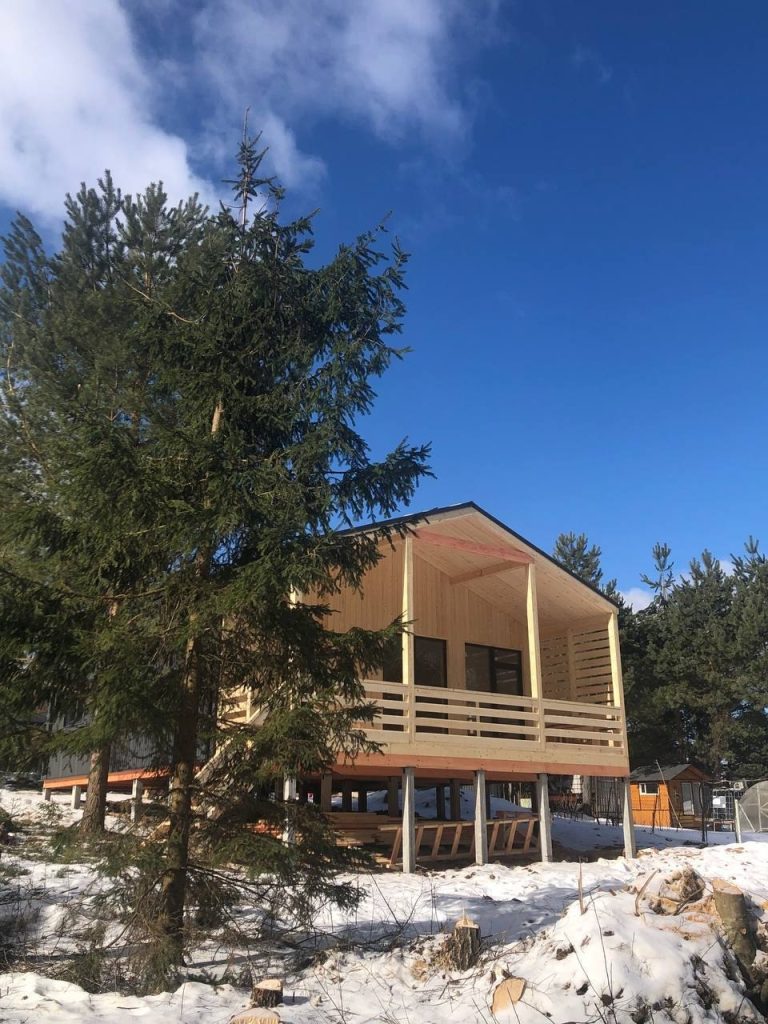 Каркасный дом в Рыжково — 91 м²